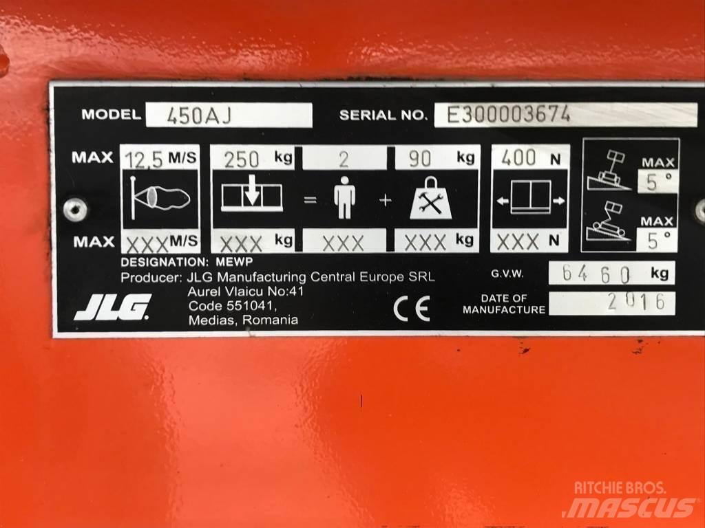 JLG 450 AJ Alkūniniai keltuvai