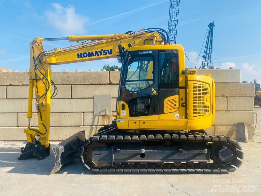 Komatsu pc138us-11eo Vikšriniai ekskavatoriai