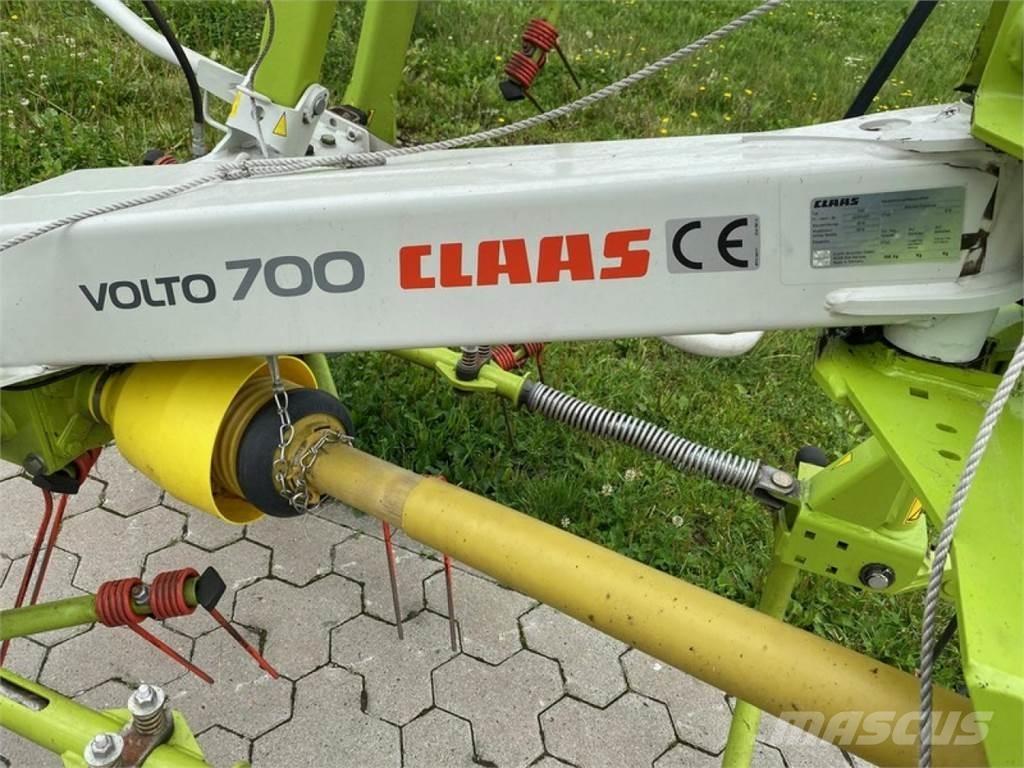 CLAAS VOLTO 700 Šieno grėbliai ir vartytuvai