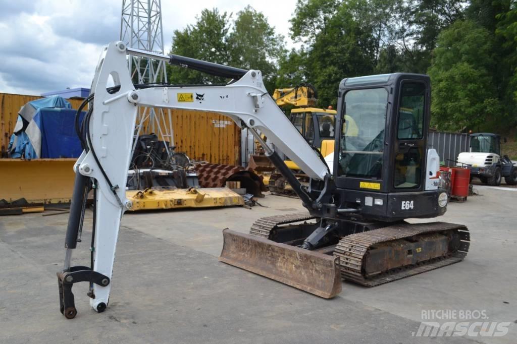 Bobcat E64 Mini ekskavatoriai < 7 t