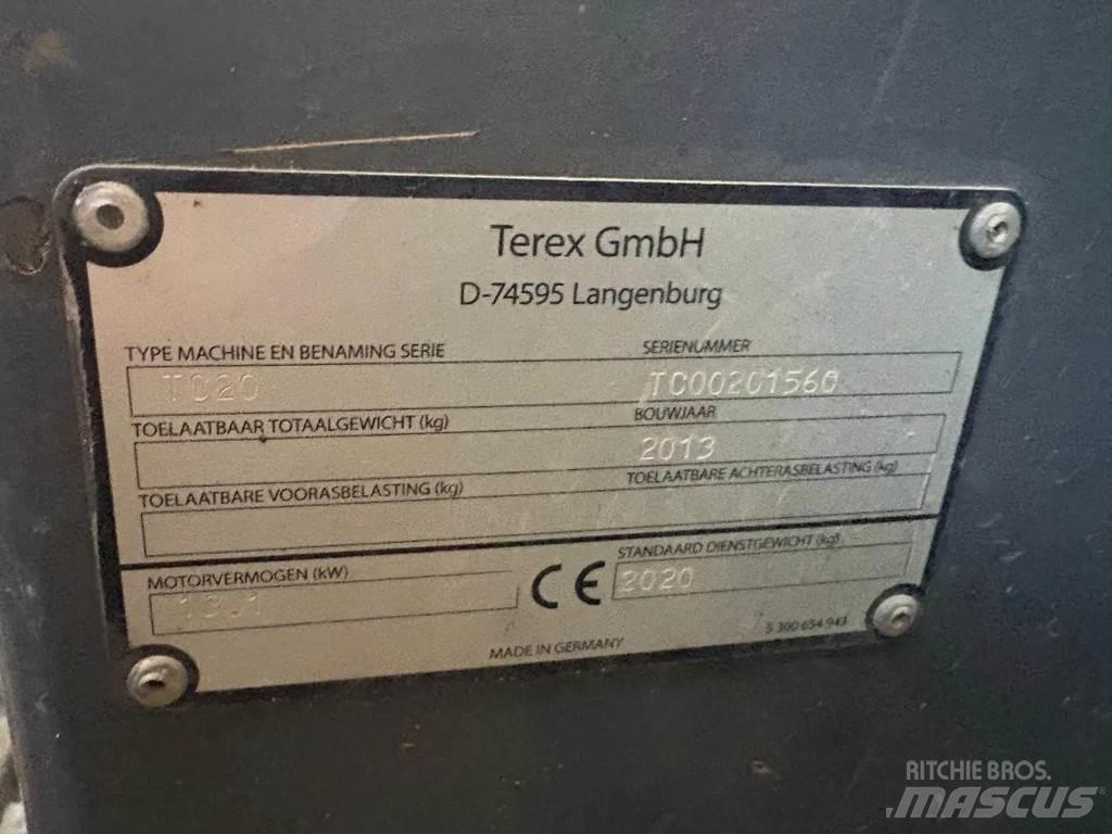 Terex TC20 Mini ekskavatoriai < 7 t