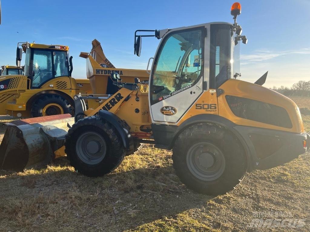 Liebherr L 506 Naudoti ratiniai krautuvai