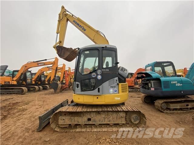 Komatsu pc78us Vikšriniai ekskavatoriai