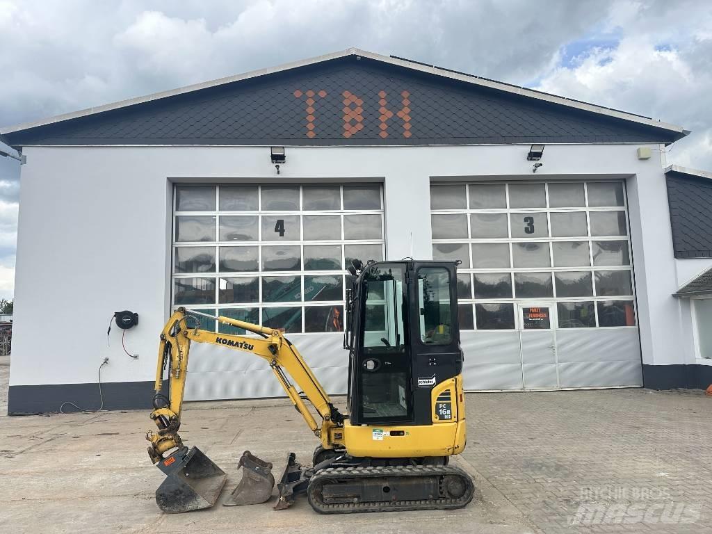 Komatsu PC 16 R-3HS Mini ekskavatoriai < 7 t