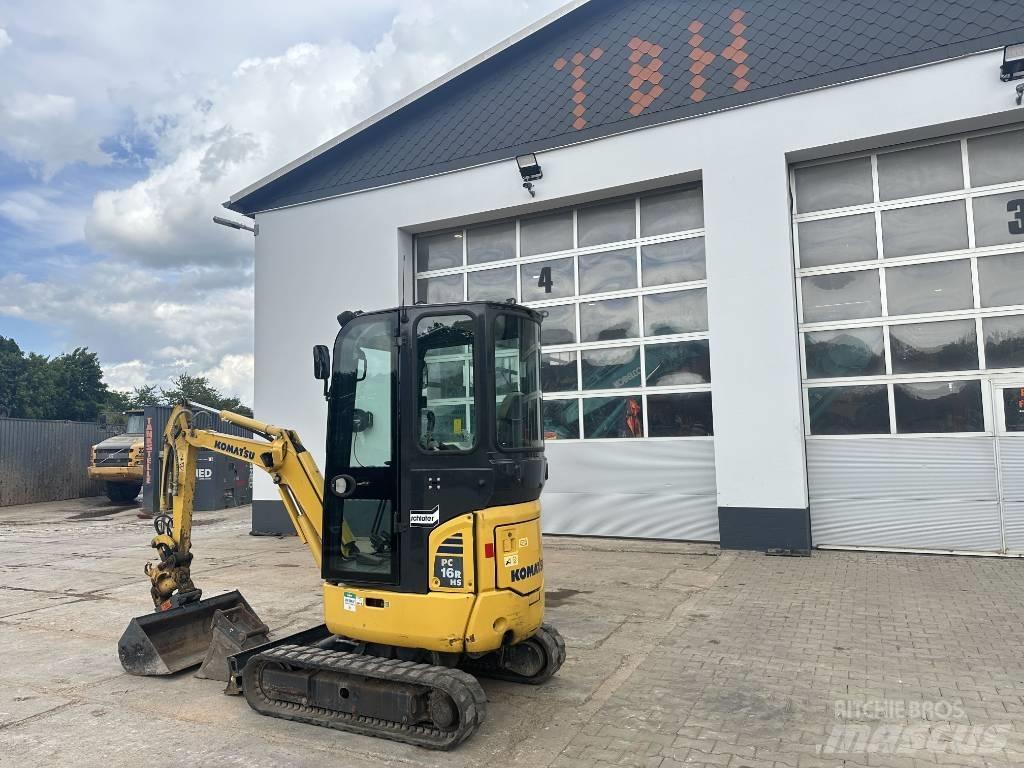 Komatsu PC 16 R-3HS Mini ekskavatoriai < 7 t