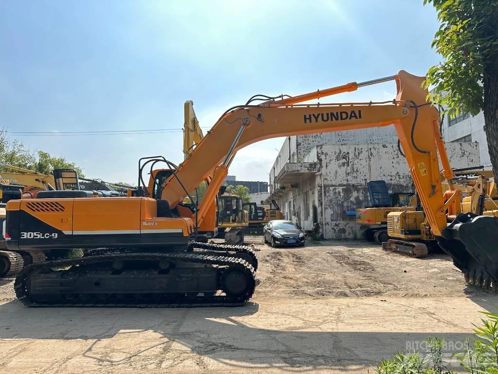 Hyundai R305LC-9s Vikšriniai ekskavatoriai