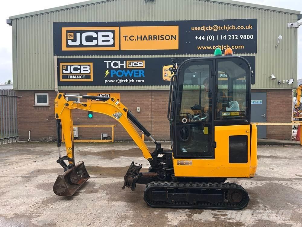 JCB 16C-1 Mini ekskavatoriai < 7 t