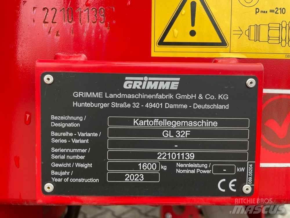 Grimme GL 32 F Bulvių sodinamosios