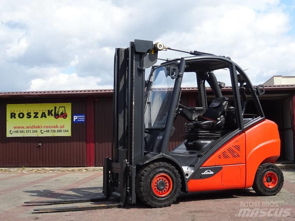 Linde H35D-02 Dyzeliniai krautuvai
