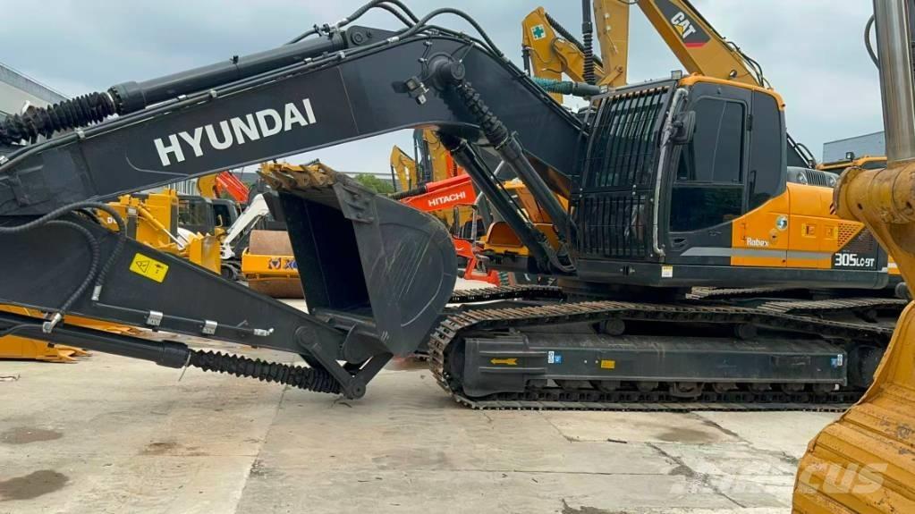 Hyundai 305LC-9T Vikšriniai ekskavatoriai