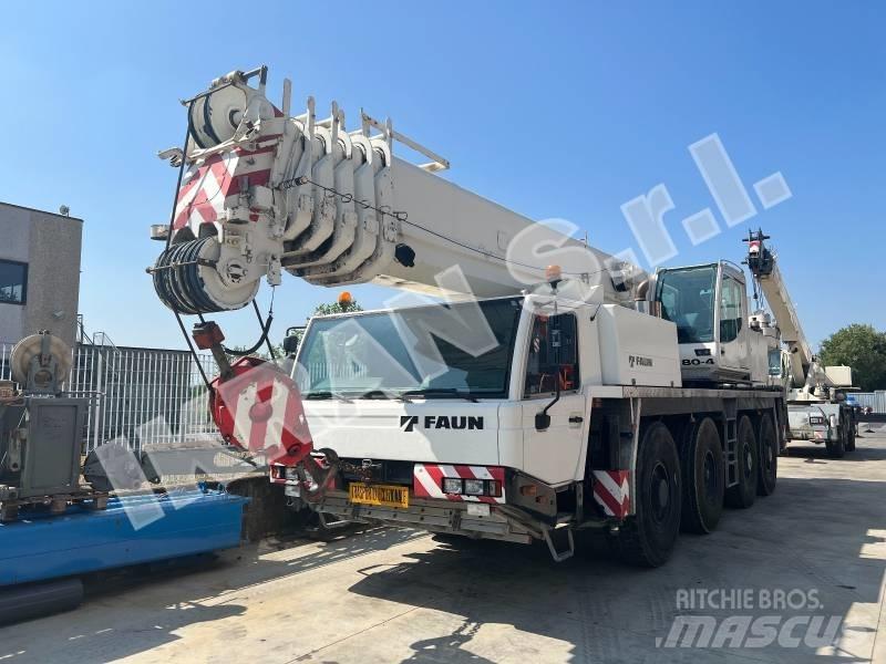Tadano Faun ATF80-4 Visureigiai kranai