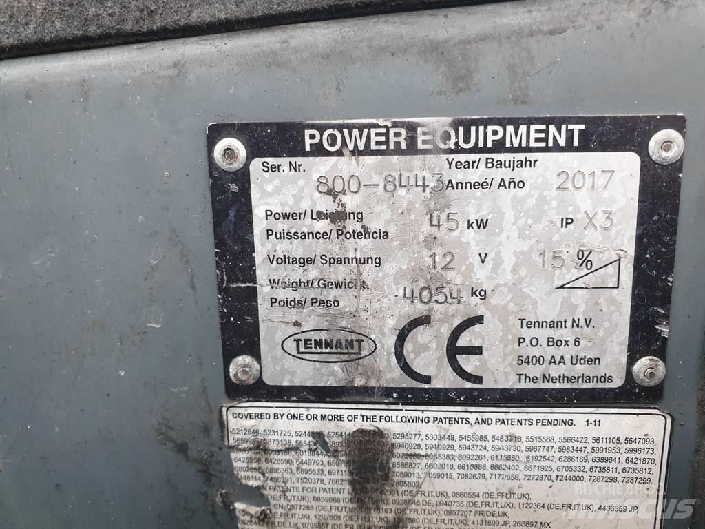 Tennant 800 Šlavimo technika