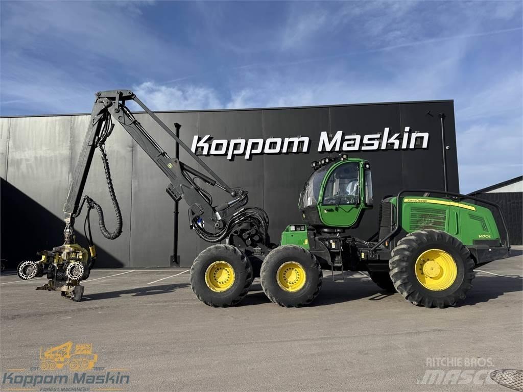 John Deere 1470E Miško technika (Harvesteriai)
