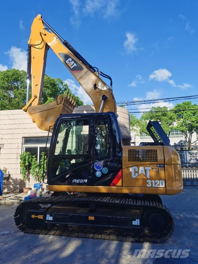 CAT 312 D Vikšriniai ekskavatoriai