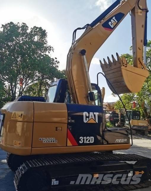 CAT 312 D Vikšriniai ekskavatoriai