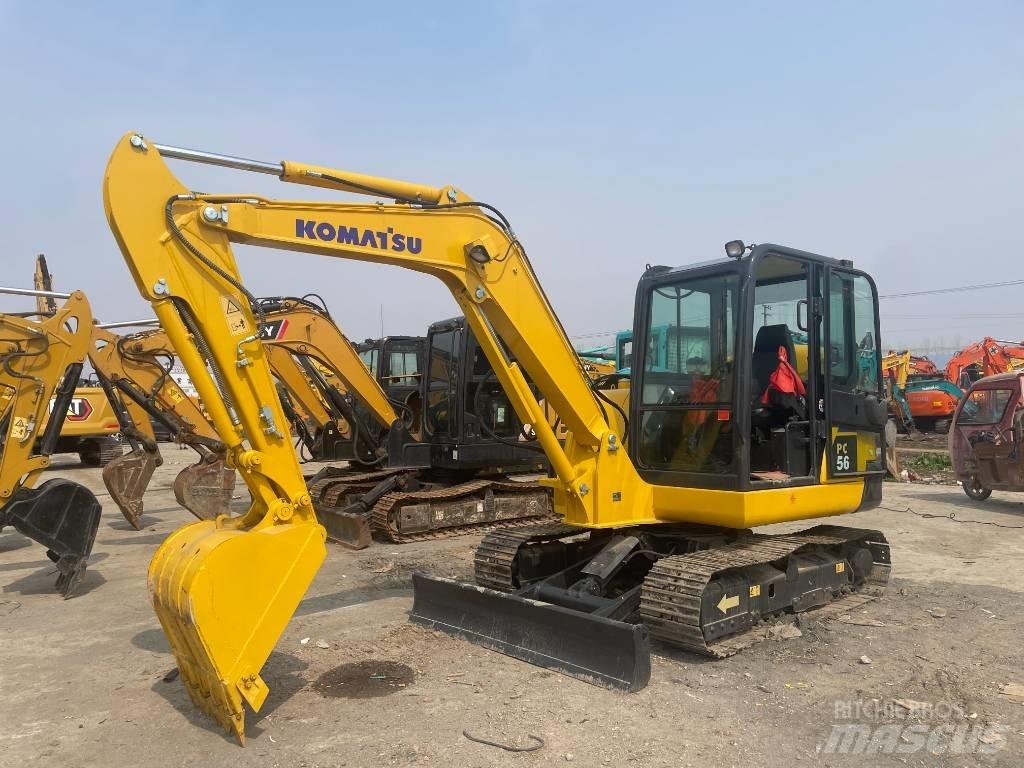 Komatsu PC 56 Mini ekskavatoriai < 7 t