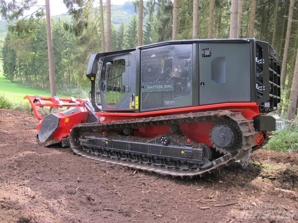 Prinoth Raptor 300 Miško mulčeriai