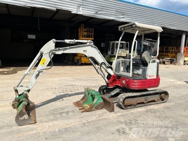 Takeuchi TB23R Mini ekskavatoriai < 7 t
