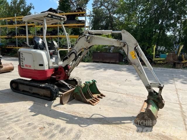 Takeuchi TB23R Mini ekskavatoriai < 7 t
