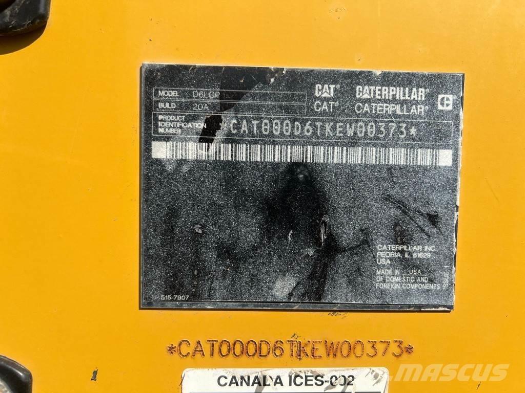 CAT D6 LGP Vikšriniai buldozeriai