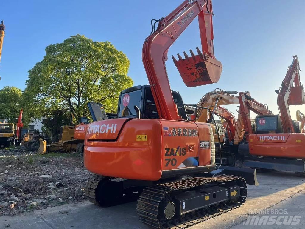Hitachi ZX 70 Vikšriniai ekskavatoriai