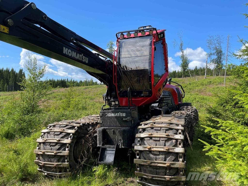 Komatsu 931 XC Miško technika (Harvesteriai)