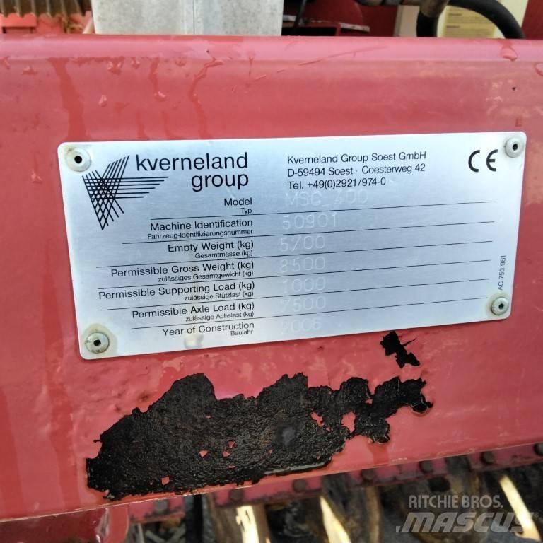 Kverneland MSC 400 Sėjimo technika