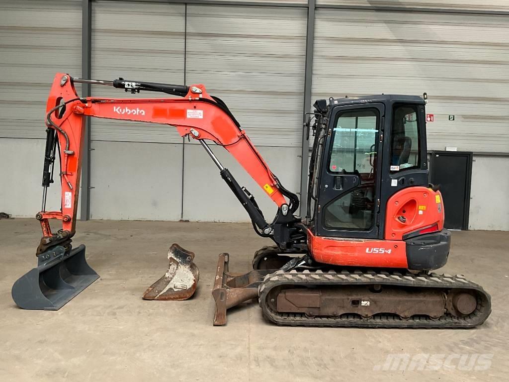 Kubota U 55-4 Mini ekskavatoriai < 7 t