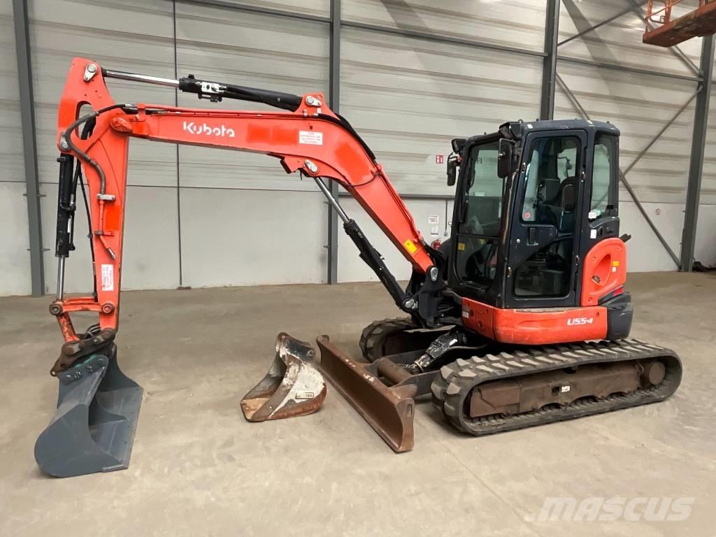 Kubota U 55-4 Mini ekskavatoriai < 7 t