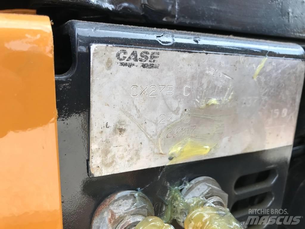 CASE CX 27 B Mini ekskavatoriai < 7 t
