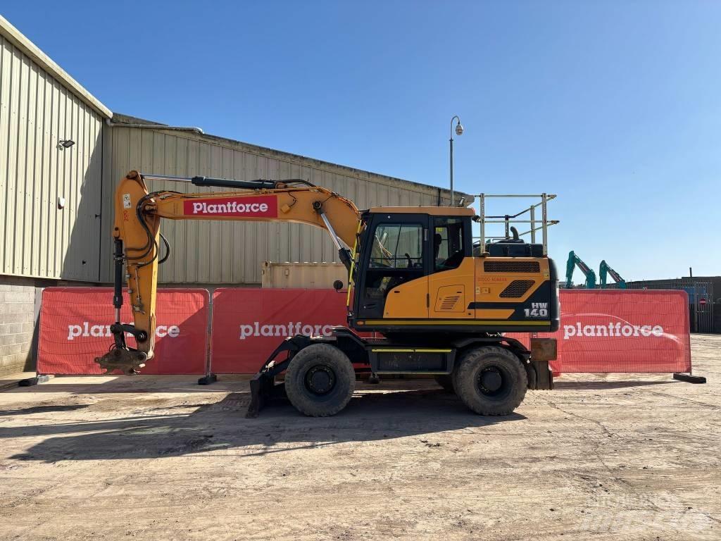 Hyundai HW140 Ratiniai ekskavatoriai