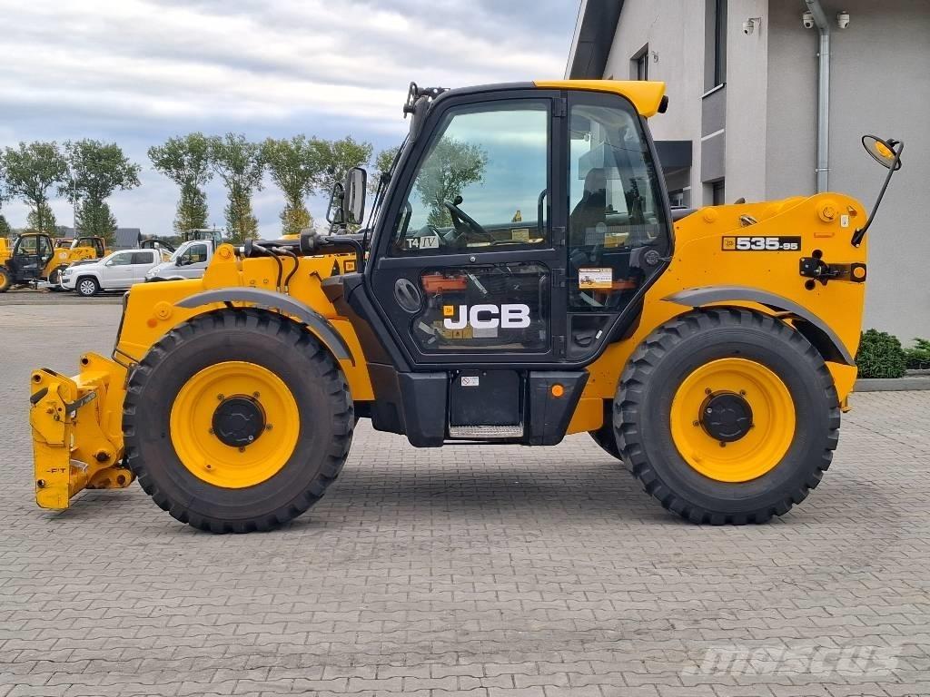 JCB 535-95 JOYSTICK Teleskopiniai krautuvai