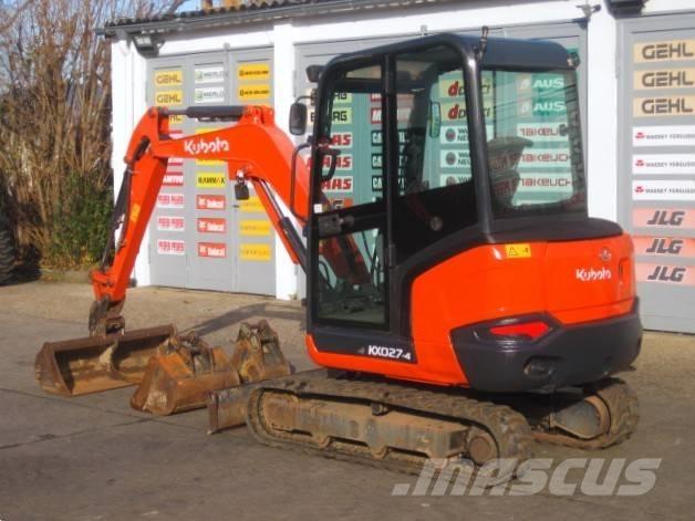 Kubota KX027-4 Mini ekskavatoriai < 7 t