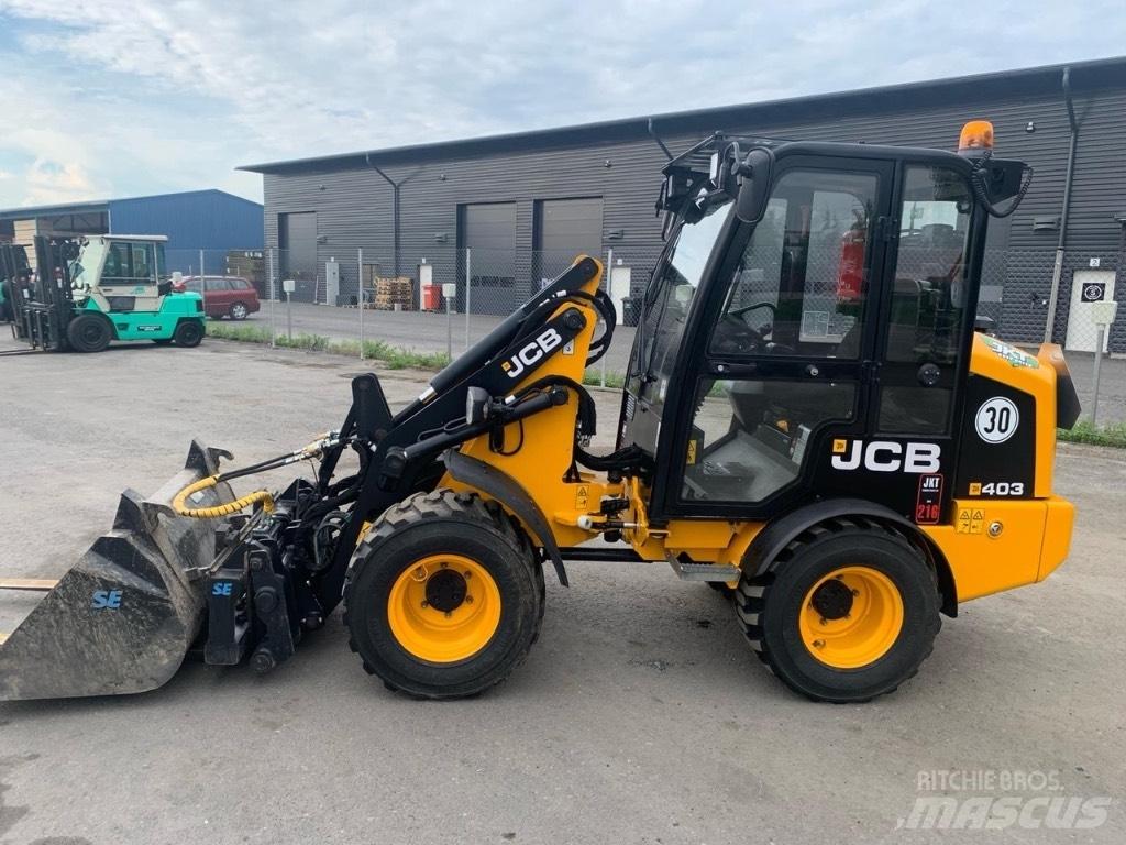 JCB 403 Naudoti ratiniai krautuvai
