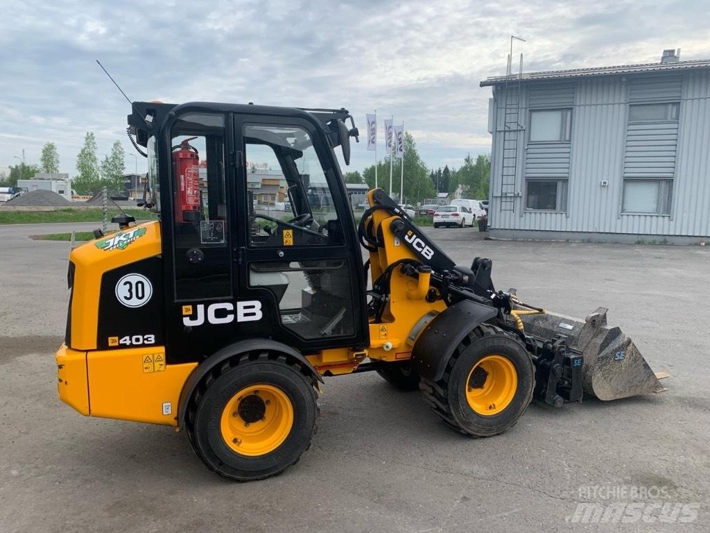 JCB 403 Naudoti ratiniai krautuvai