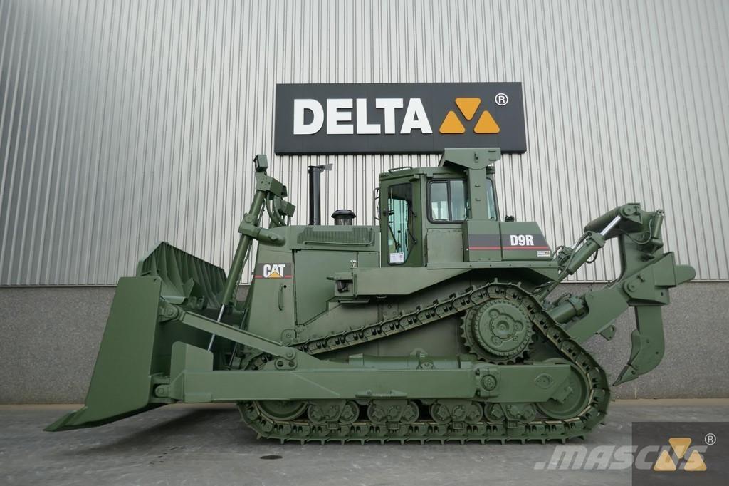 CAT D9R Ex-army Vikšriniai buldozeriai