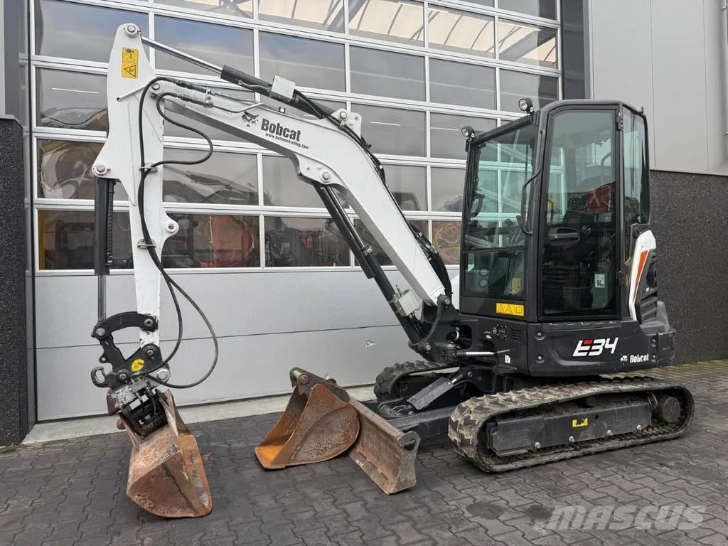 Bobcat E34 Mini ekskavatoriai < 7 t