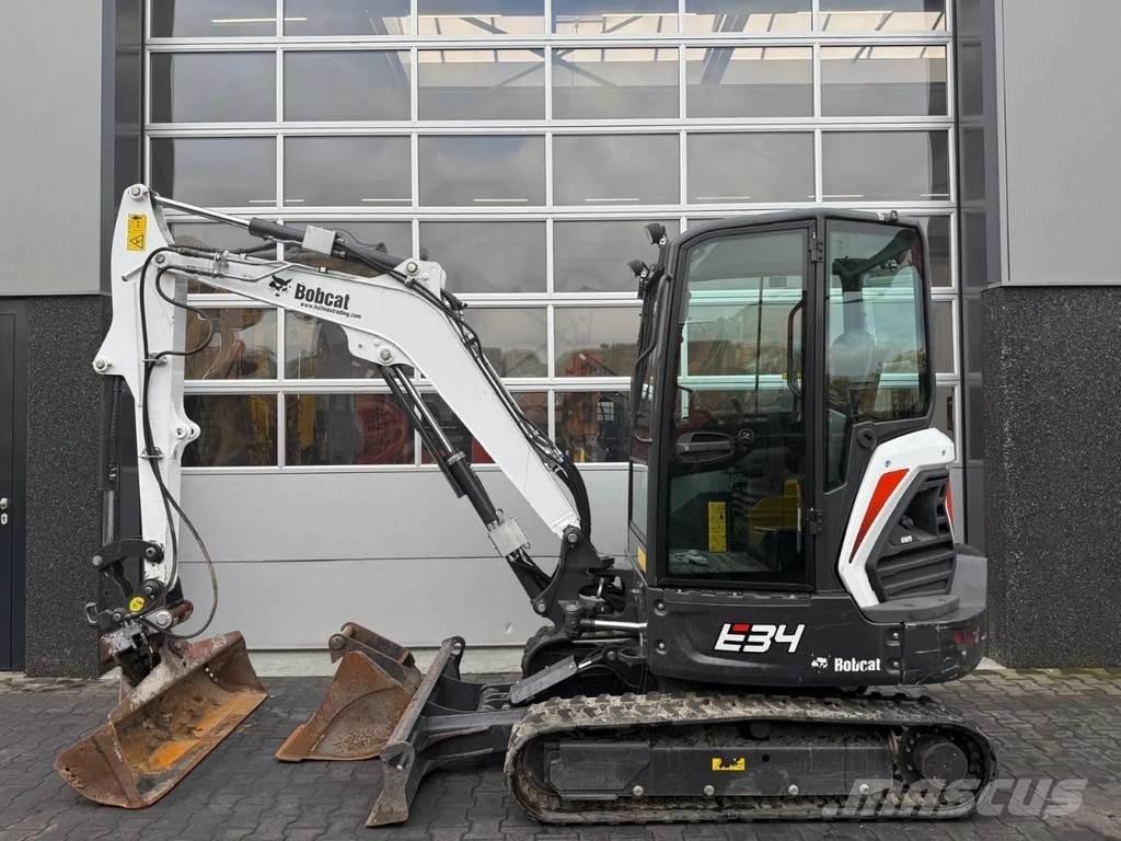 Bobcat E34 Mini ekskavatoriai < 7 t