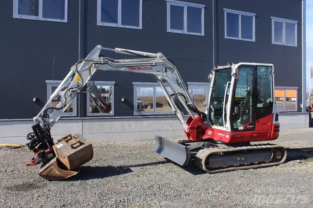 Takeuchi TB 250 Mini ekskavatoriai < 7 t