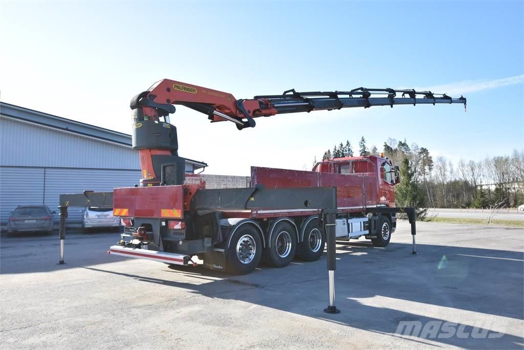 Scania G440 8X4 Automobiliniai kranai