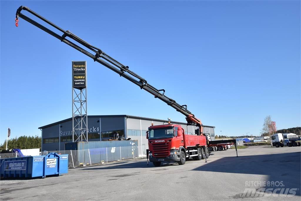 Scania G440 8X4 Automobiliniai kranai