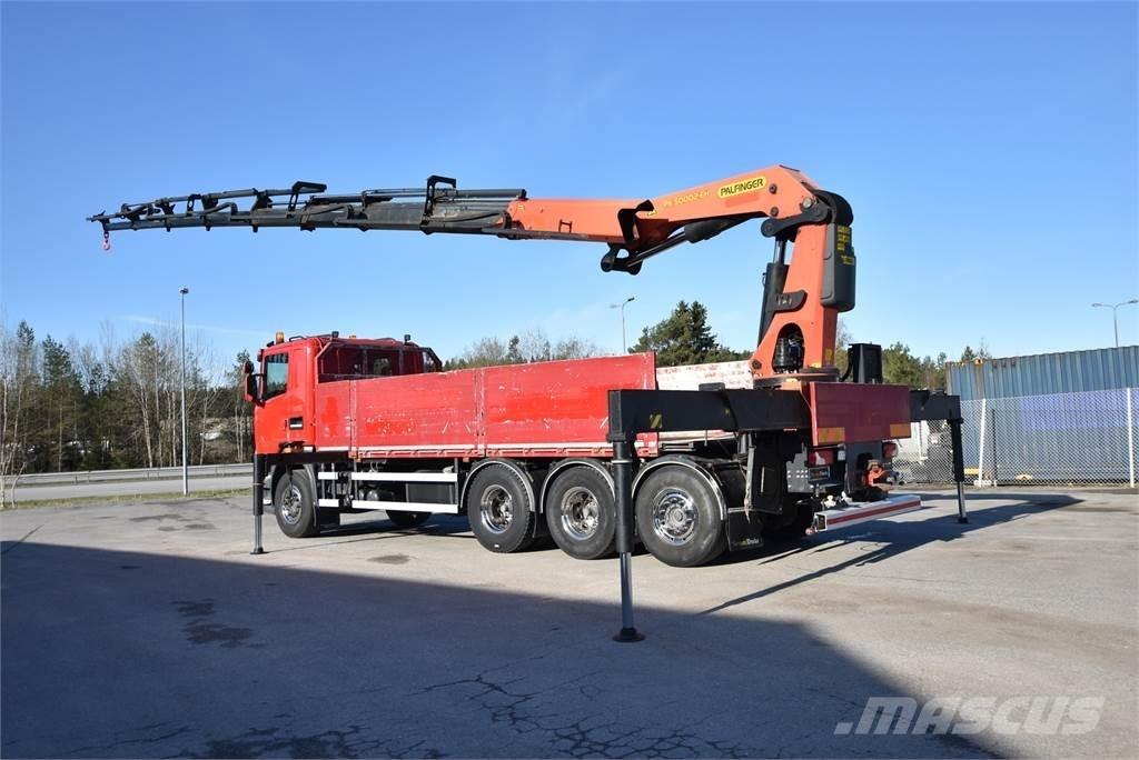 Scania G440 8X4 Automobiliniai kranai