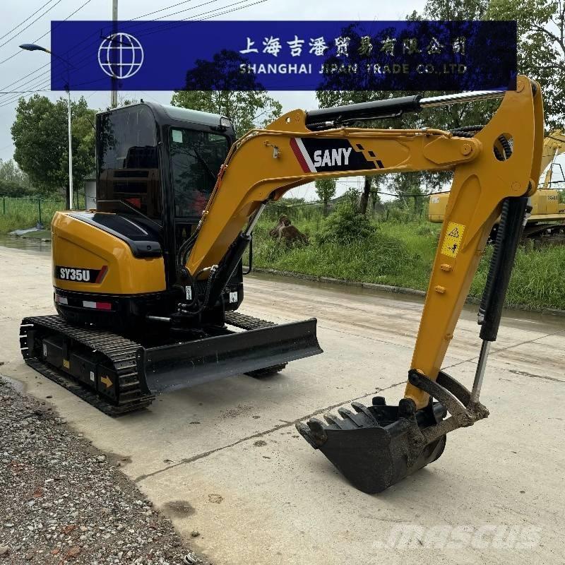 Sany SY 35 U Mini ekskavatoriai < 7 t