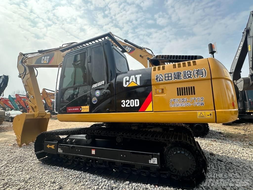 CAT 320 D Vikšriniai ekskavatoriai