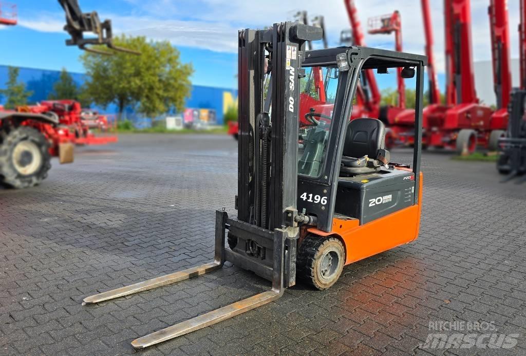 Doosan B 20 T-5 FFT Elektriniai šakiniai krautuvai