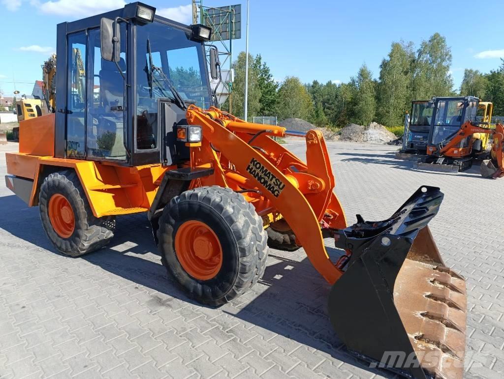 Hanomag 15 F Naudoti ratiniai krautuvai