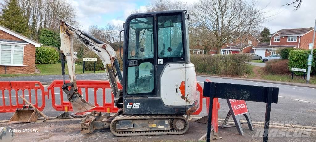 Bobcat E 19 CABIN Mini ekskavatoriai < 7 t
