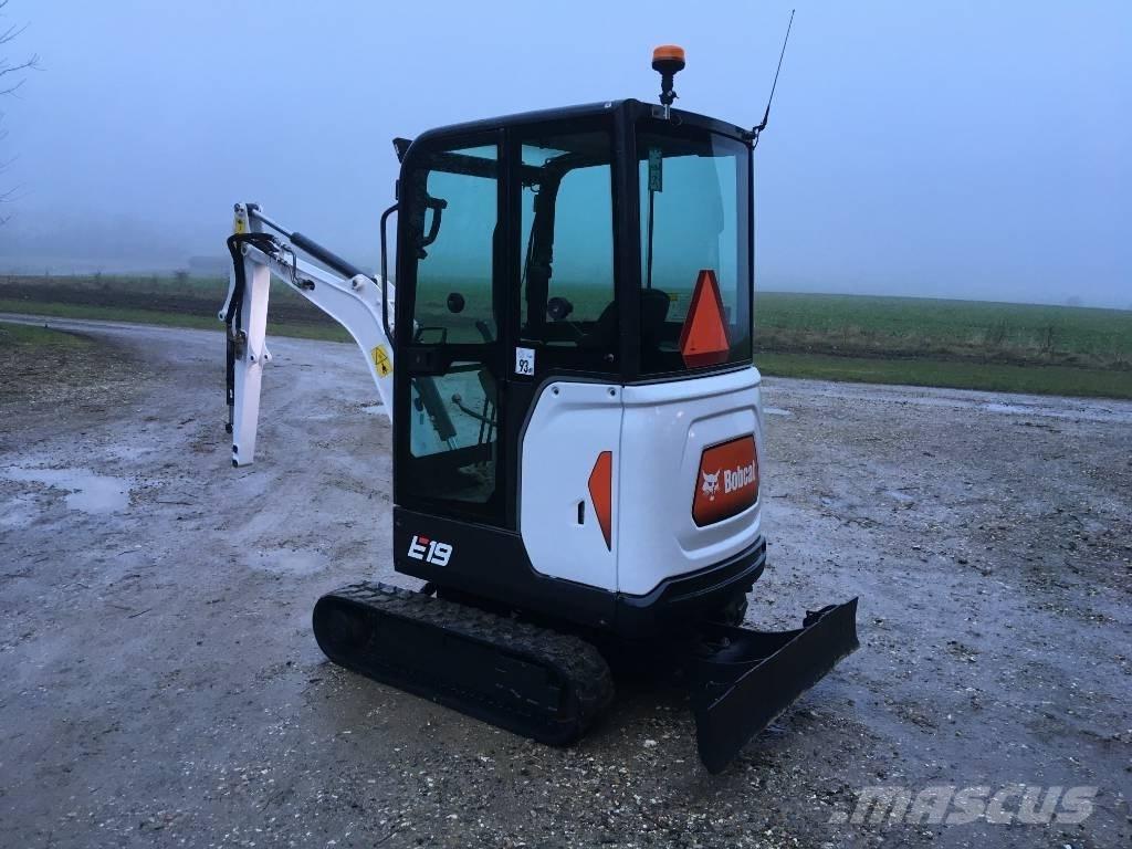 Bobcat E 19 Mini ekskavatoriai < 7 t