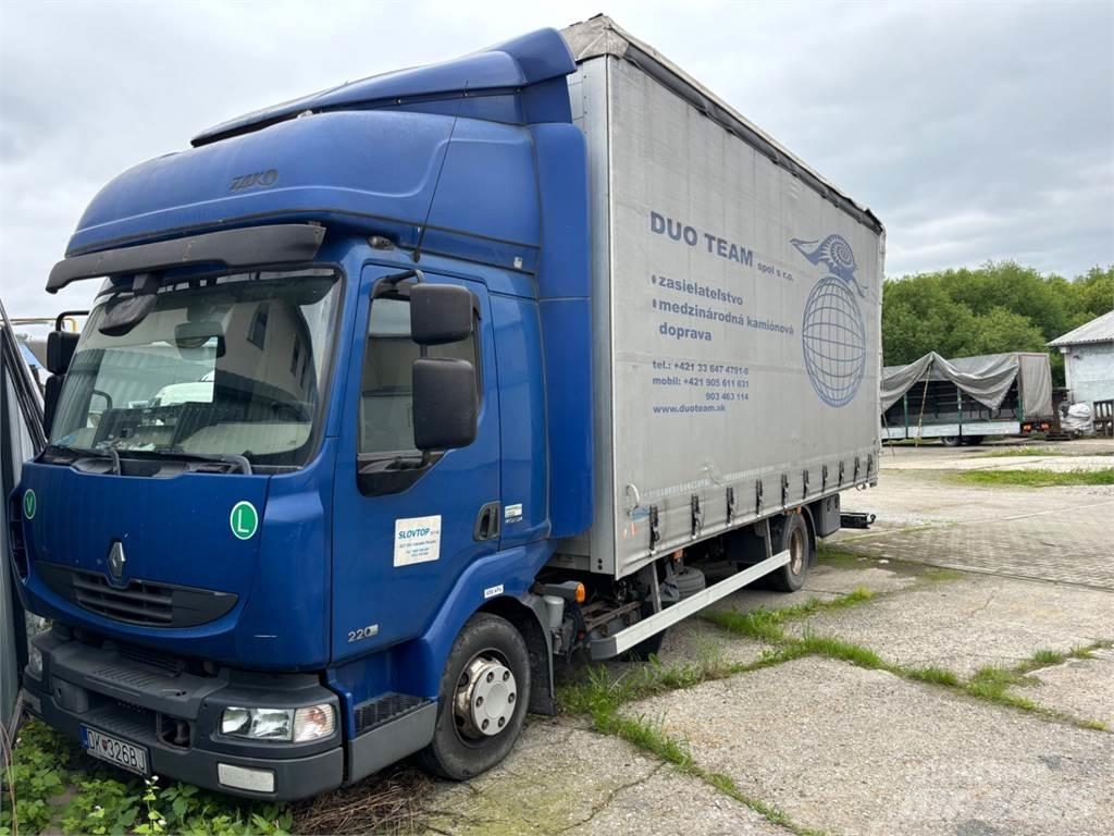 Renault MIDLUM 220 Platformos/ Pakrovimas iš šono