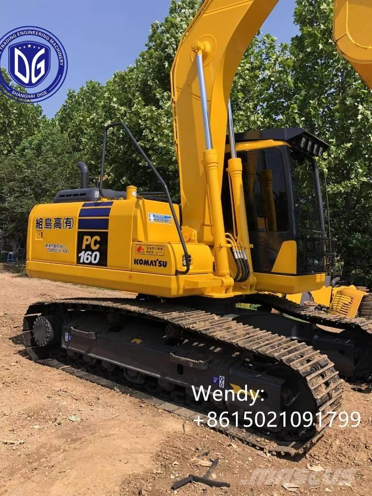 Komatsu PC 160 Vikšriniai ekskavatoriai